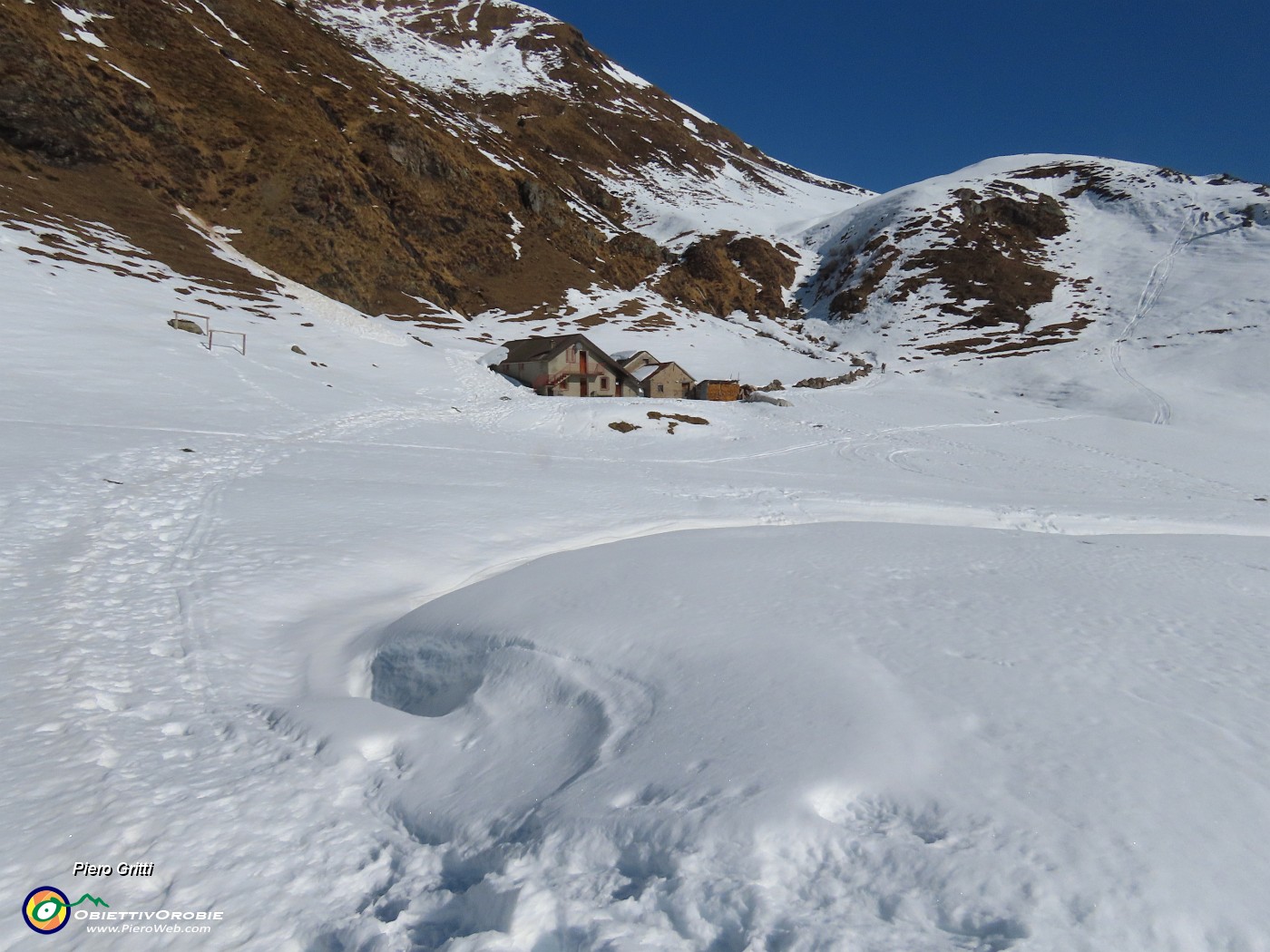 18 Raggiungo su traccia battuta  Baita Casera.JPG